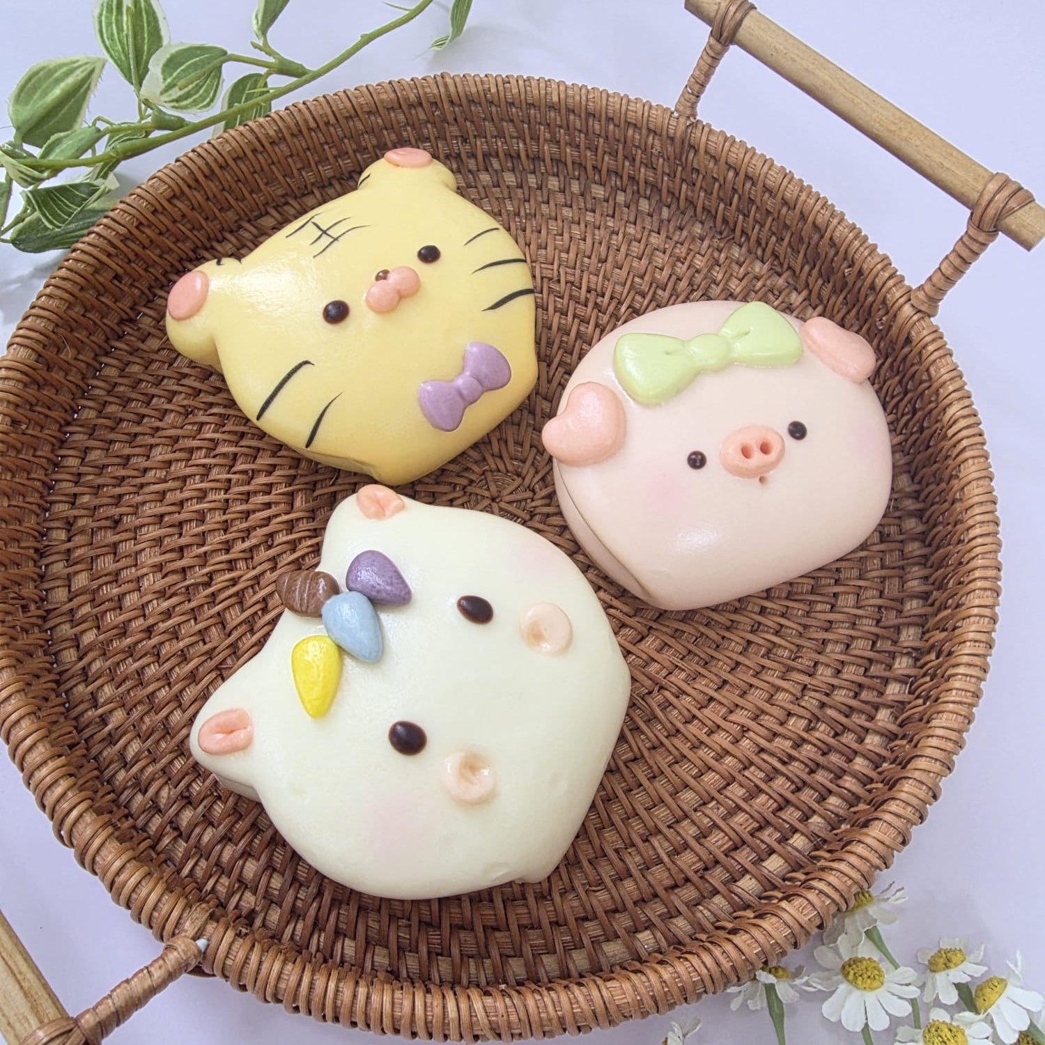 Animal Kiap Kiap Buns (3 pcs)