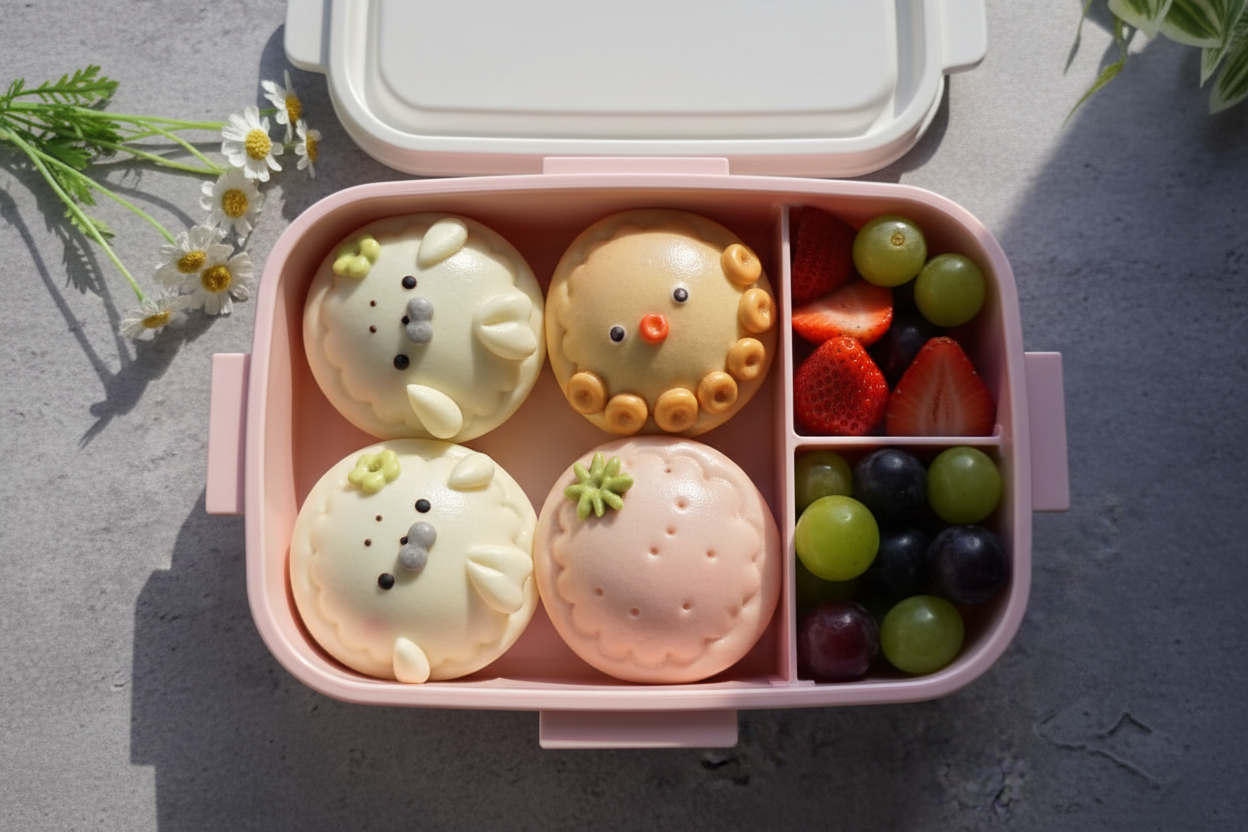 Animal Buns Kids Lunchbox