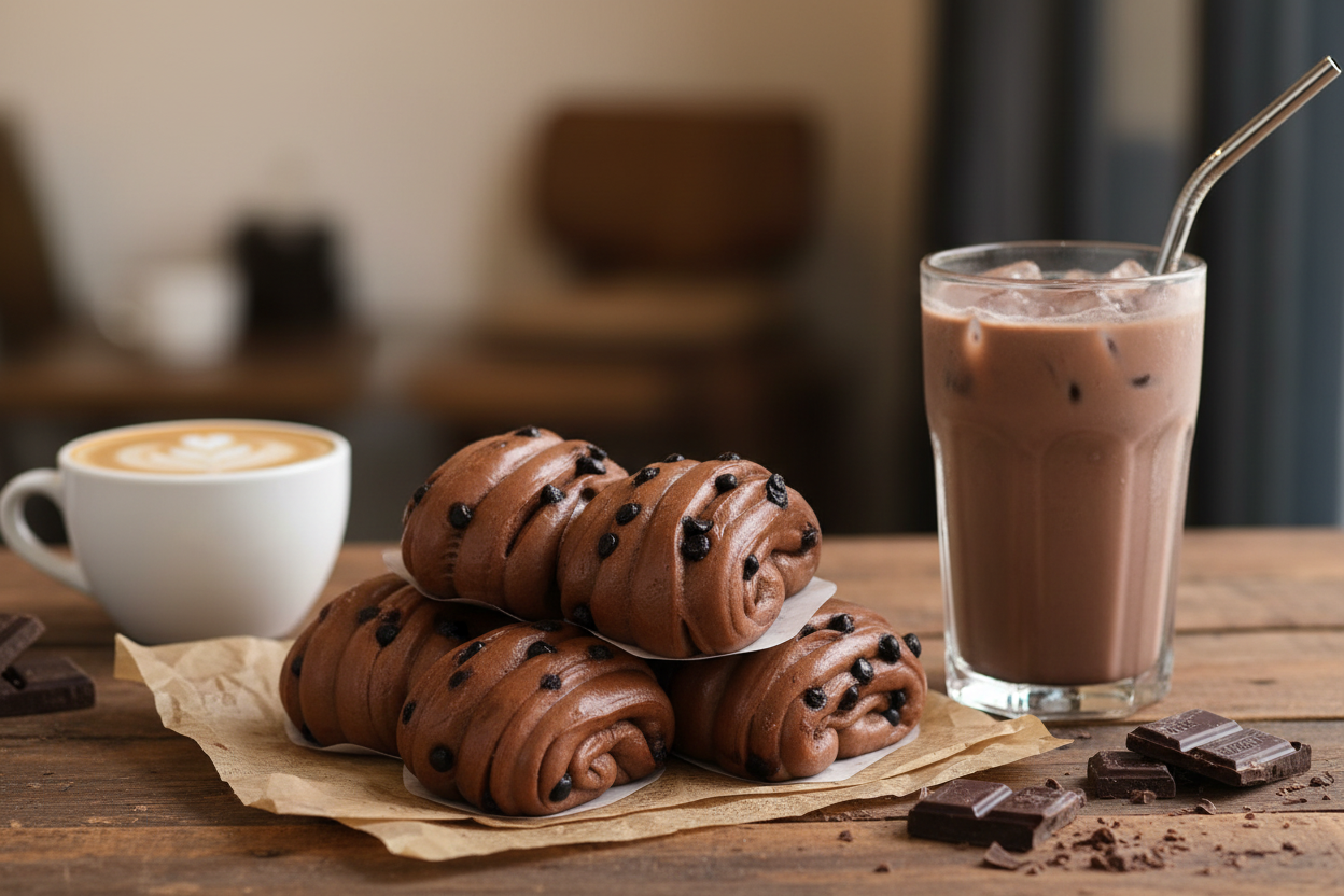 Chocolate Chip Rolls Snack