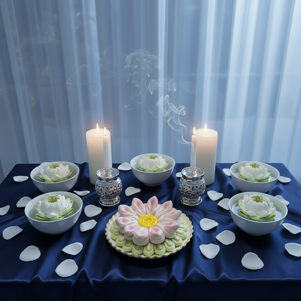 Ethereal Chinese Funeral Offering