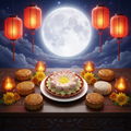 Mid-Autumn Festival Lotus Mantou