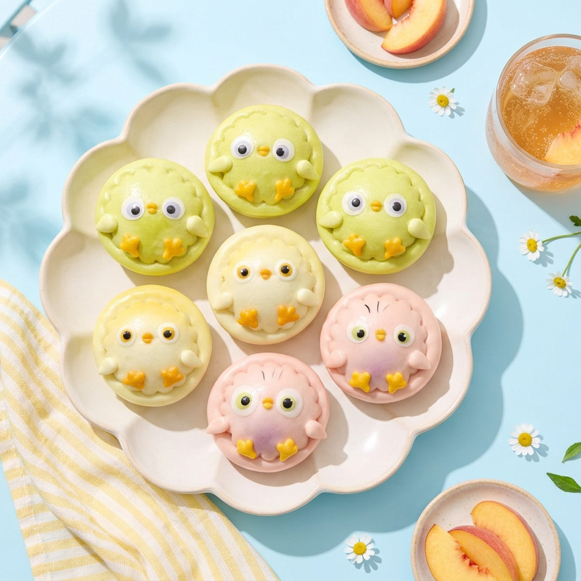 Animal Chocolate Buns (6 pcs)