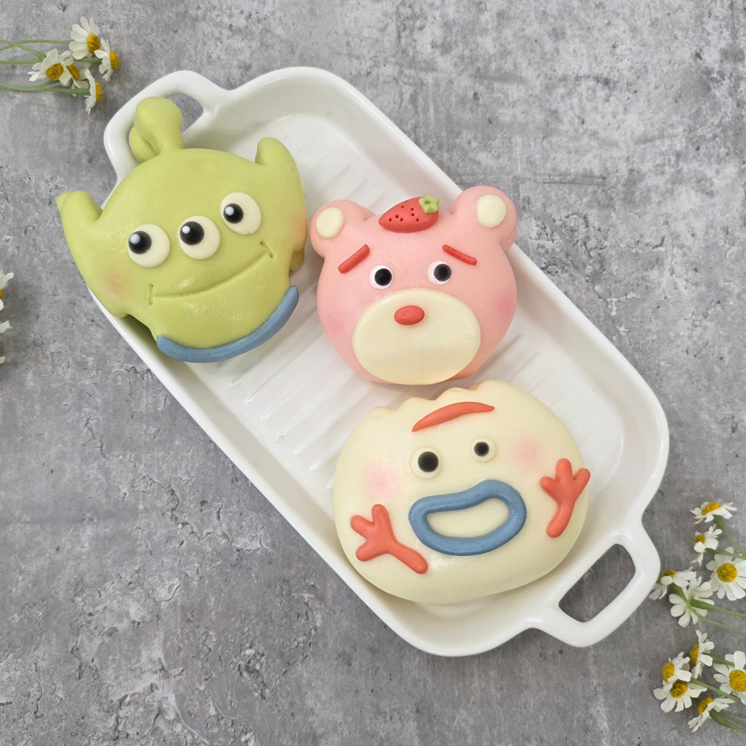 Animal Kiap Kiap Buns (3 pcs)