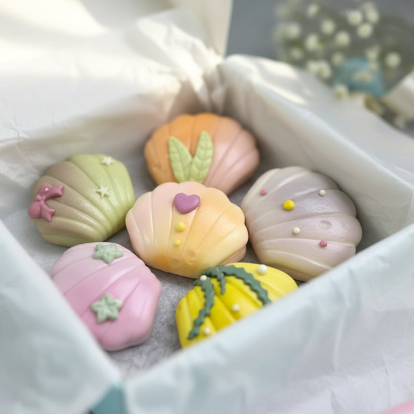 Shell Buns Baby Shower Gift Box